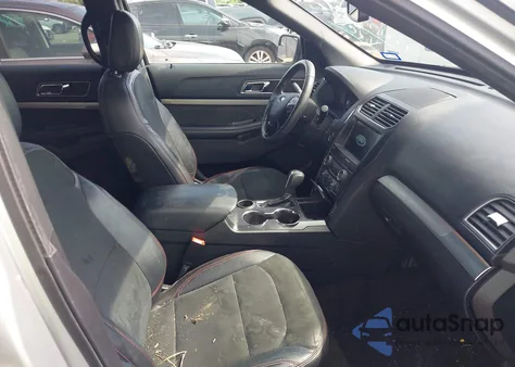 2018 Ford Explorer Xlt из США, поврежденный, VIN 1FM5K7D85JGA79792